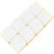 Felt Glide Square Self Adhesive L x W: 100 x 100 mm white