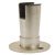 Adjustable Foot Support 316 L Cubicle Fittings for 13 mm Board Partitions PBA Stainless steel Satin finish