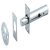 Mortice Door Security Bolt Brs/Steel Polished Brass