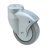 Swivel Single Wheel Castor without Brake Ø 80 mm Ø 10 mm Pin Hole Wheel Ø 80 mm load capacity 70 kg