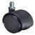Swivel Twin Wheel Castor Ø 40-50 mm Hooded M8 Thread Fixing Wheel Ø 50 mm without brake load capacity 45 kg