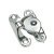 Sash Fastener Economy Fitch Pattern Zinc Alloy Bright zinc plated