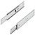 2002 BB Drawer Runner 2-Way Sgl 35kg 406mm Bright Zinc Plated