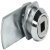 Cam Lock for Square Profile Key with Straight Cam and Nut Attachment Closure direction 180° 1 (2-8) length L 32.5 mm