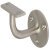 Handrail Bracket Suitable for Flat Based Handrails Depth 60 mm Face fixing Polished brass finish