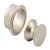 Mini Push-Lock+Rosette Set 19mm Plastic MNP