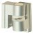 Hinge Set Normal Duty Cubicle Fittings for 17-21 mm Board Partitions Aluminium Satin anodised finish