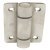 Hinge Height 90mm x Open Width 53 mm 316 L Cubicle Fittings PBA Stainless steel fittings for 13 mm board partitions Unsprung