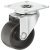 D40mm Castor Swivel without Brake Plastic Galvanised