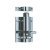 Barrel Bolt Straight Width 25 mm Brass Length x width: 76 x 25 mm satin chrome