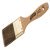 Flat Brush for Varnish Size 10 Raw wood handle with poly mix bristles Size: 40 mm