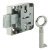 Rim Lever Lock Backset 30 mm Random key changes