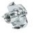 T-Nut with Four Prongs M12 internal thread bright