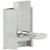 Furniture Bolt with Straight Slide Concealed Screw Fixing Matt brass length: 60 mm lift: 11 mm