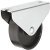 D45mm Castor Fixed without Brake Plastic Galvanised