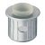 Hinge Buffer Door for Ø 8 mm Hole Silver coloured