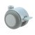 D50mm Twin Castor Swivel with Brake Aluminium Pin