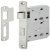 Bathroom Lock Mortice 78 mm Locking Centres Stainless Steel Startec For fire resistant/smoke control doors Backset 55 mm case size 84 mm radius forend satin stainless steel