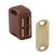 Magnetic Catch 3.0kg SF Steel/Plastic Brown