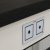 Large Press Pad for Flexi Height Adjustable Worktop System Ropox White finish