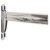Grab Rail Hinged Length 800 ±10 mm Nyma Style Polished stainless steel