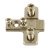 Hafele 270D 0mm M.Plt Keyhole Eur ZNP