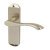 Lever Handles on Backplates for Latch Zinc Alloy Welford Designed for interior doors Satin nickel