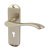 Lever Handles on Backplates for Lever Latch Zinc Alloy Welford Designed for interior doors Satin nickel