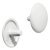 Trim Cap for Hospa Screws with Countersunk Head Plastic White RAL 9010