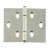 Butt Hinges Steel Backflap hinge height x width: 25 x 60 mm