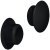 Cover Cap Plastic for Blind Holes Ø 10 mm For push fitting Black