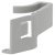 Tiomos Hinge Clip Protector Plastic Grey
