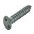 Security Screw, Countersunk, 2 Holes, 3.5 x 19 mm, TH4
