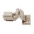 Concealed Hinge 125° for Glass/Mirror Doors Tiomos Mirro Glass thickness 3-8 mm Without integrated damper