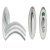 Lever Handle Set 304 Stainless Steel HL03 Häfele Pair of lever handles and roses With WC release and inside turn polished