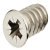 Varianta Screw, Countersunk Head, PZ2, Ø 5.0 mm Hole, Nickel Plated, 10.5 mm