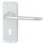 Lever Handles on Backplates for Lever Lock Aluminium Cransley Satin anodised