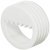 Suspension Fit Rectangle D16mm Half Plastic Wht