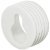 Suspension Fit Rectangle D16mm Keyhole Plastic Wht