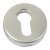Escutcheons Euro Profile Cylinder Ø 50 mm Aluminium Satin