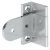 Butt Hinge Neuform Brass for Overlay Doors For door thickness 19-20 mm for side panel thickness from 17 mm polished