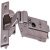 Concealed Cup Hinge 120° Standard Half Overlay/Twin Mounting Tiomos With soft close screw fixing cup 45/9.5