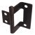 Flush Hinge Cranked 15-16 mm Door Thickness Steel For medium duty applications Florentine bronzed