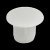 Cover Cap Plastic for Ø 5 mm Blind holes For push fitting Light grey (RAL 7035)
