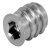 Screw-In Sleeve with SW4 Hexagon Socket Head Length 10 mm M4 internal thread