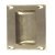 Flush Pull Handle 42 x 90 mm Brass or Zinc Alloy Suitable for timber sliding doors Satin nickel plated zinc alloy