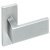 Metro Lever Hdls/Sqr Rose 50mm 304 SSS