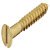 Wood Screw Sgl Slot Prt Countersunk D2.5x16mm BBrs