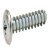 Panel Mounting Screw, Flat Head, PZ, Fully Threaded, Ø 5 mm Drill Hole, 27.5 mm