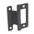 Flush Hinge Cranked Length 50 mm Steel Ideal for caravans and mobile homes Florentine bronzed